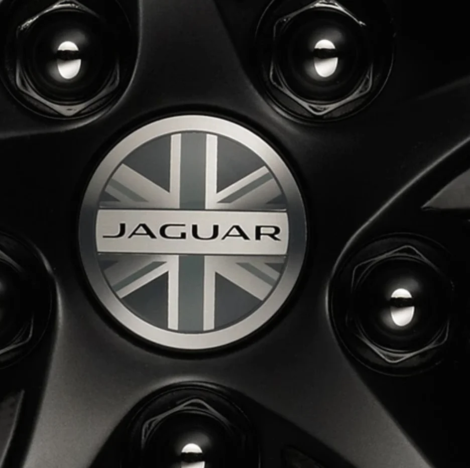 Jaguar Wheel Centre Badge Union Jack - Image 2