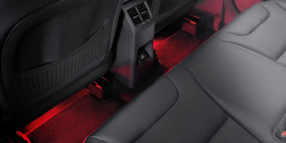 Kia LED Footwell Illumination