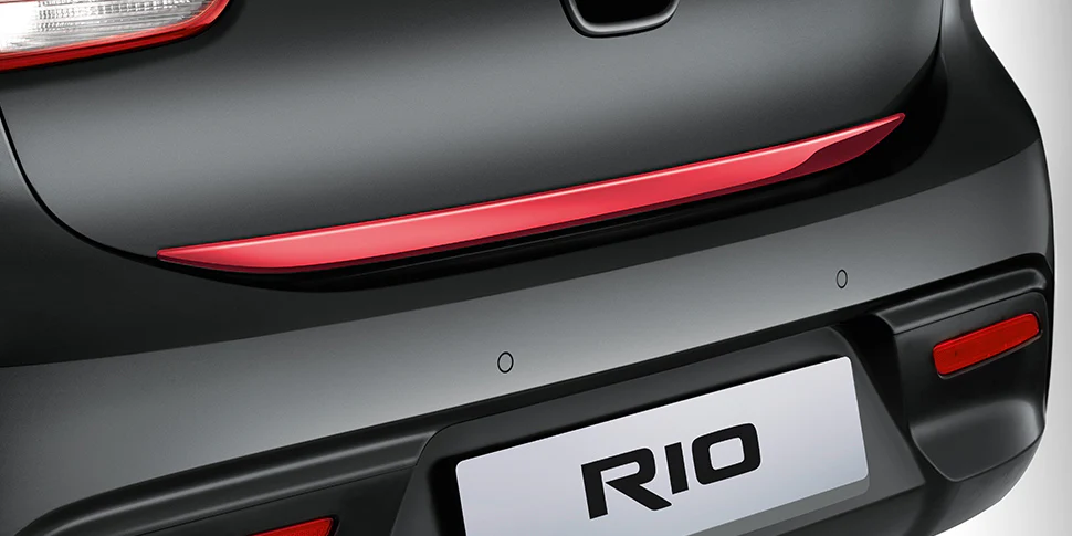 Kia Tailgate Trim Line