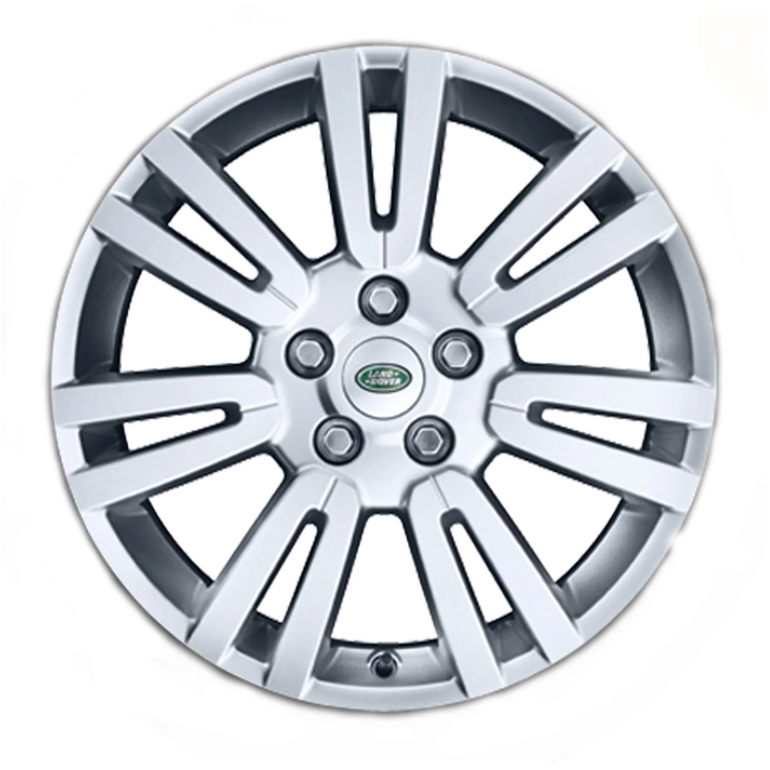 Land Rover Alloy Wheel - 19" 7 Split - Spoke, 'Style 702', with Sparkle Silver finish