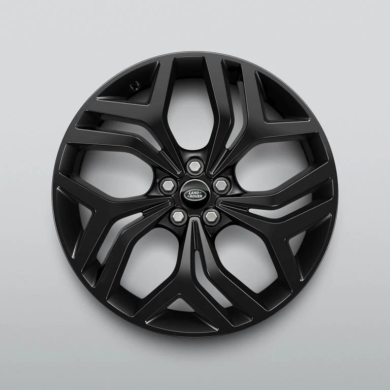 Land Rover Alloy Wheel - 20" Style 5079, 5 split - spoke, Gloss Black