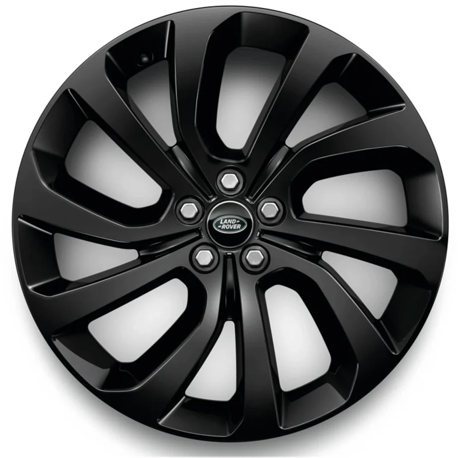 Land Rover Alloy Wheel - 20" Style 5089, 5 split - spoke, Gloss Black