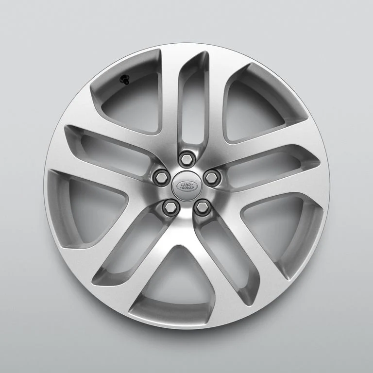 Land Rover Alloy Wheel - 21" Style 5078, 5 split - spoke, Silver