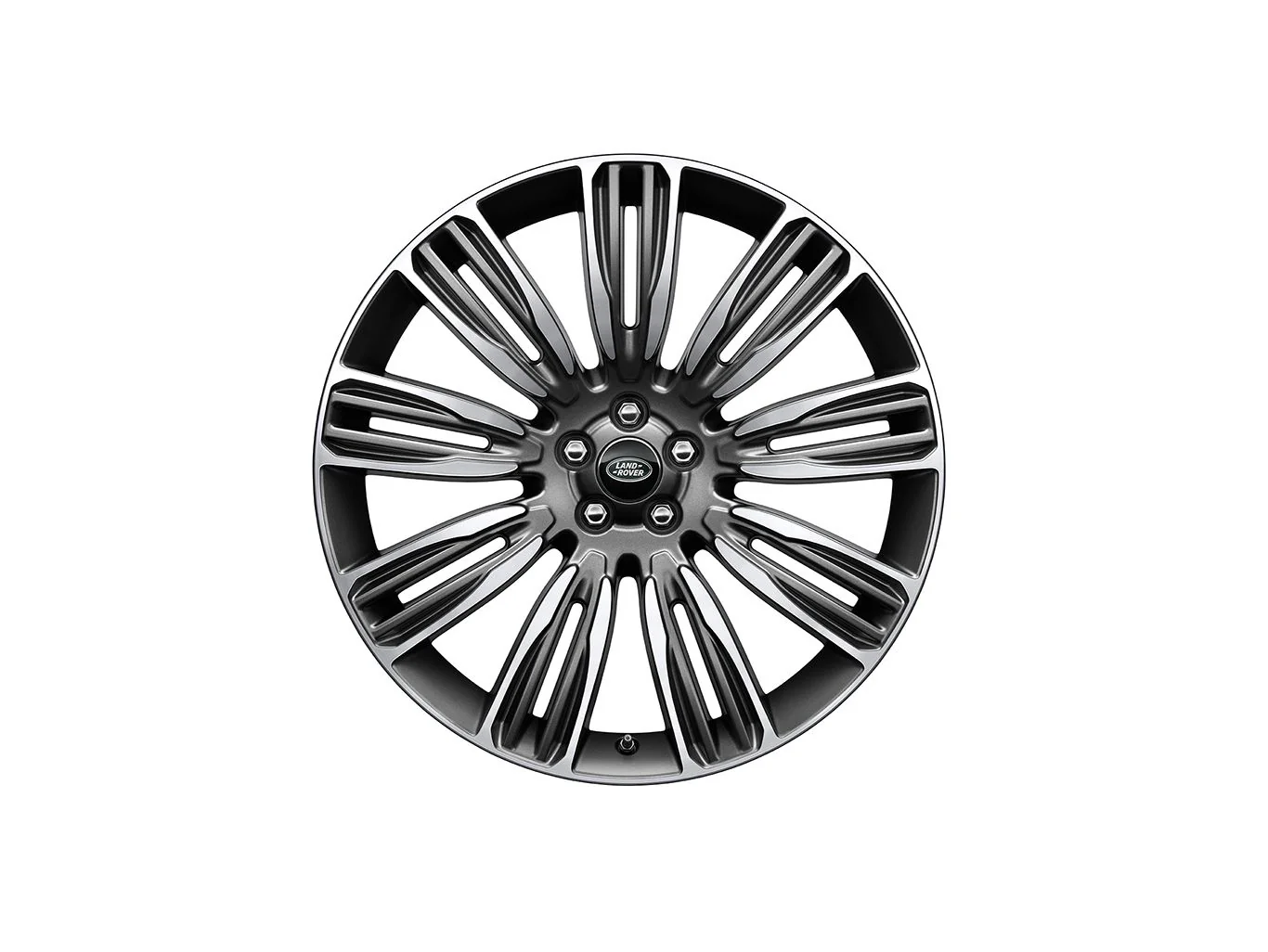 Land Rover Alloy Wheel - 22" Style 9007, 9 split - spoke, Diamond Turned finish