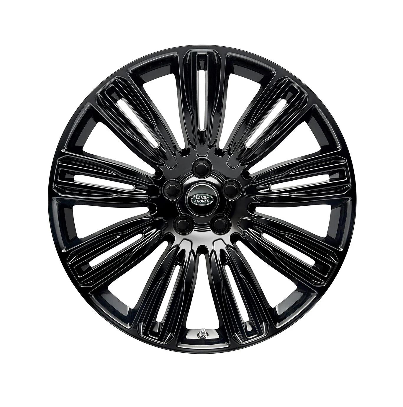 Land Rover Alloy Wheel - 22" Style 9012, 9 split - spoke, Gloss Black