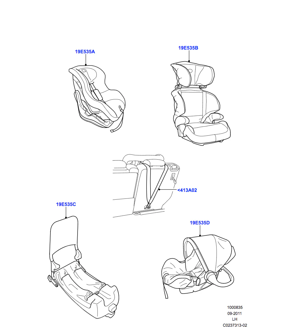 Land Rover Child Seat - Group 2/3 - Image 2
