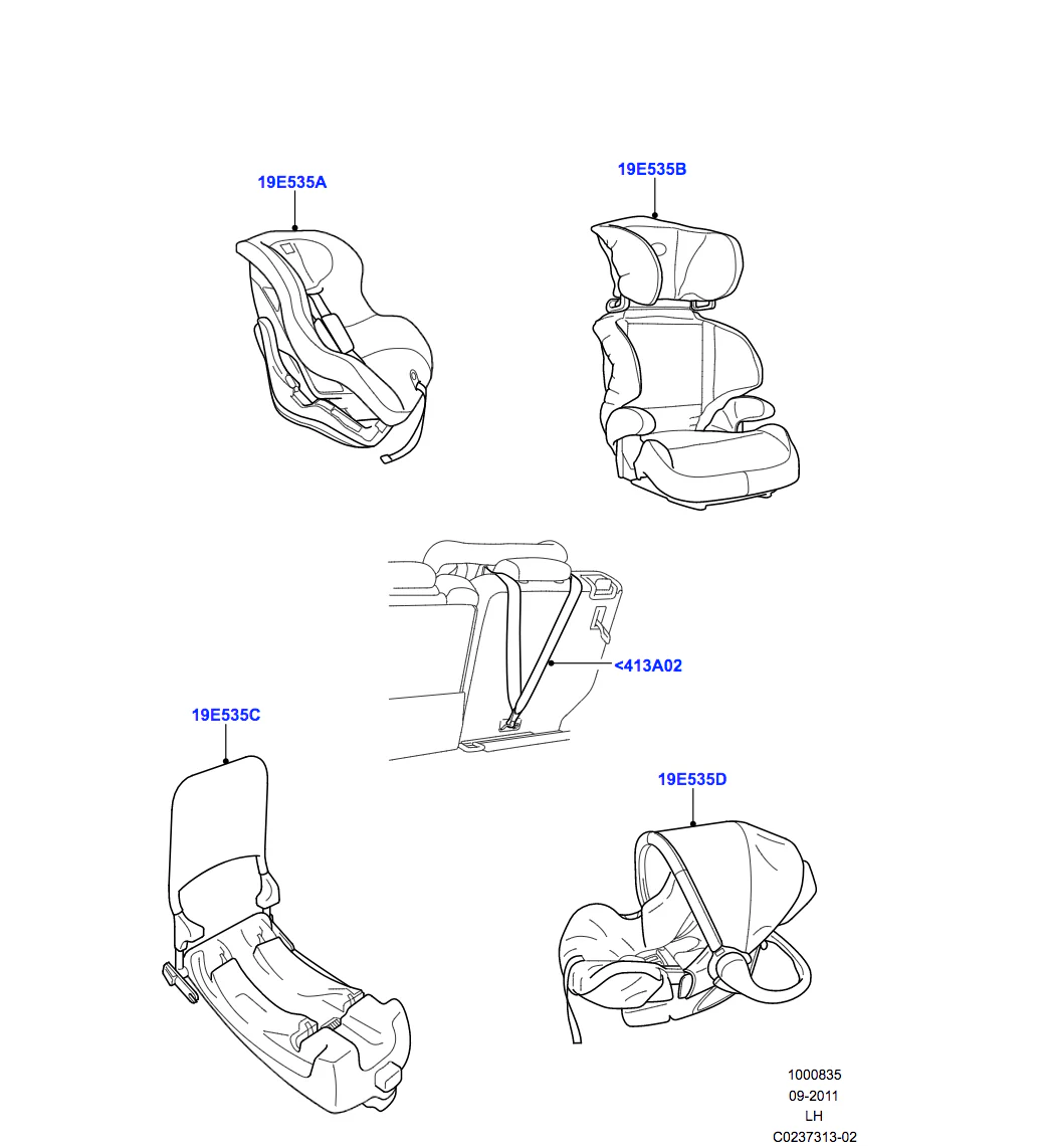 Land Rover Child Seat - ISOFIX Base - Image 4