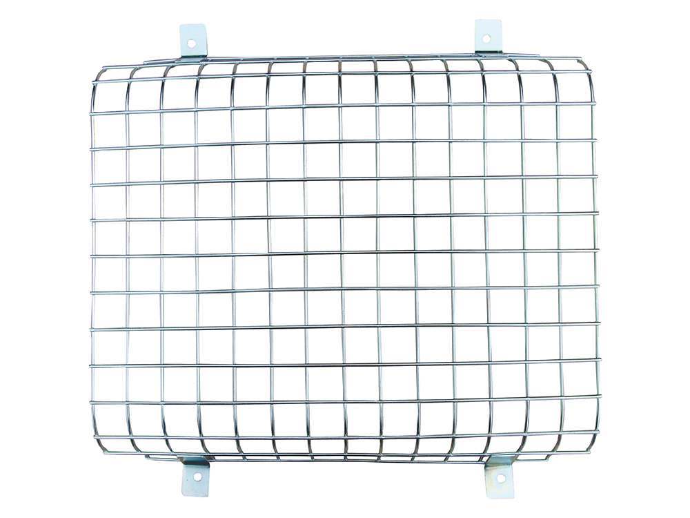 Land Rover Lamp Guard - Fixed, Front, Single Lamp, 90 and 110