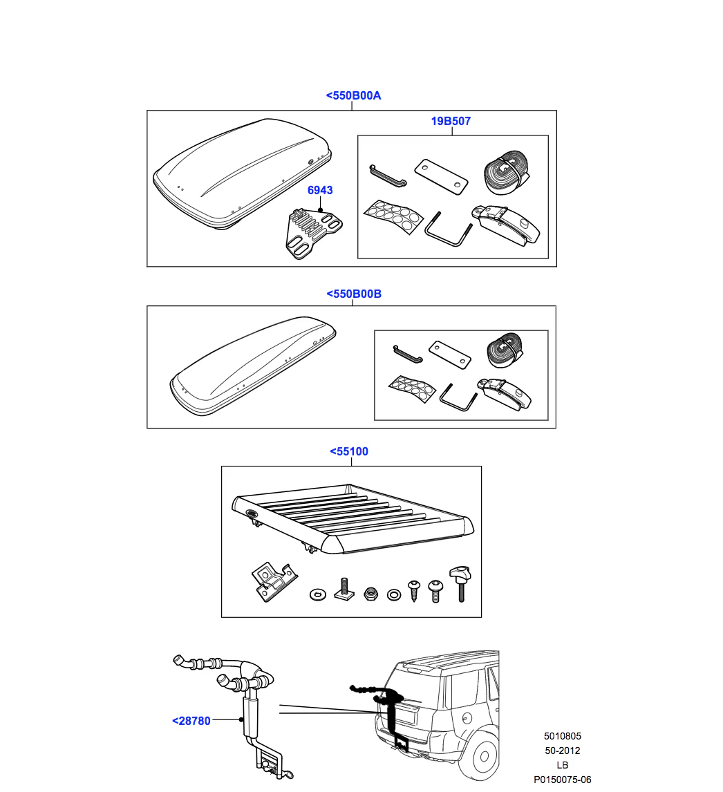 Land Rover Luggage Roof Box - Image 2