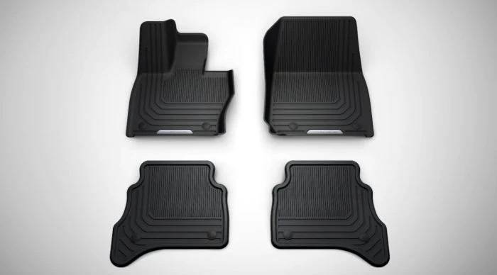 Land Rover ANTIMICROBIAL RUBBER MATS, RHD, LWB, 7 SEAT