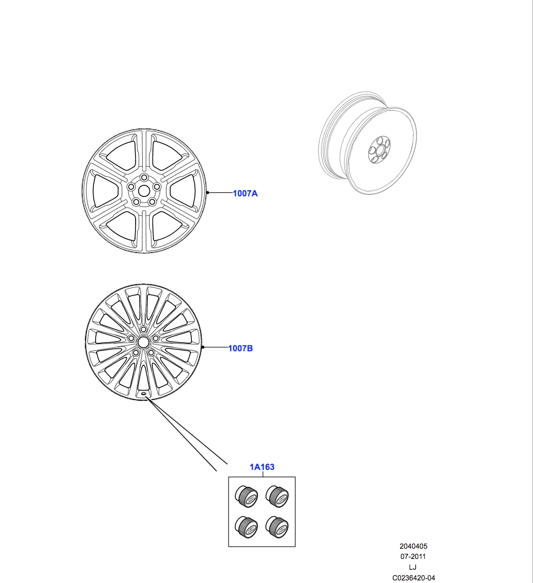 Land Rover Styled Valve Caps - Range Rover - Image 3