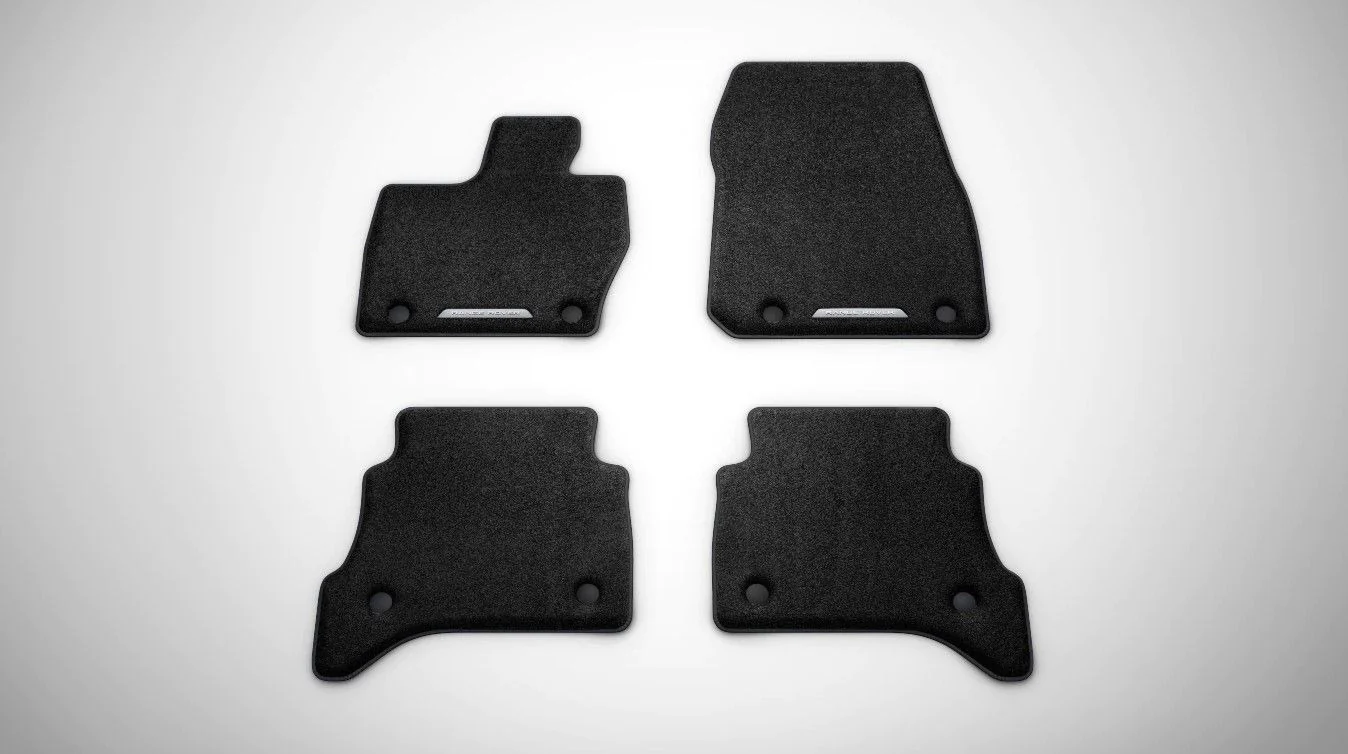 Land Rover SV Bespoke Antimicrobial Carpet Mats, RHD, LWB, 7 SEAT