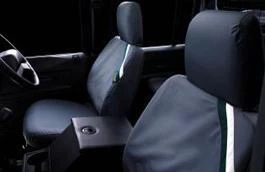 Land Rover Waterproof Seat Covers - Grey, Front, First Row, Pair