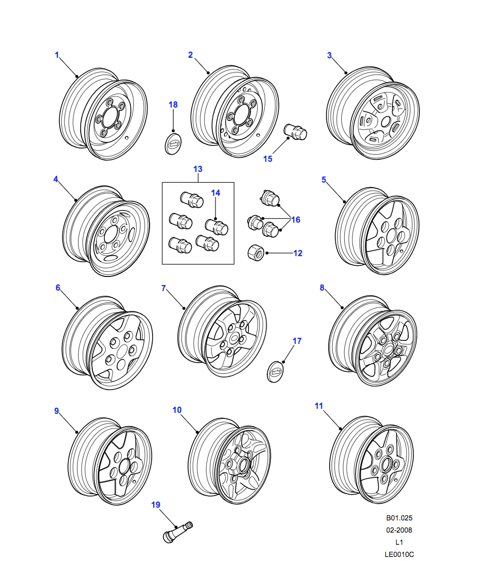 Land Rover Wheel Centre Cap - Silver finish - Image 2