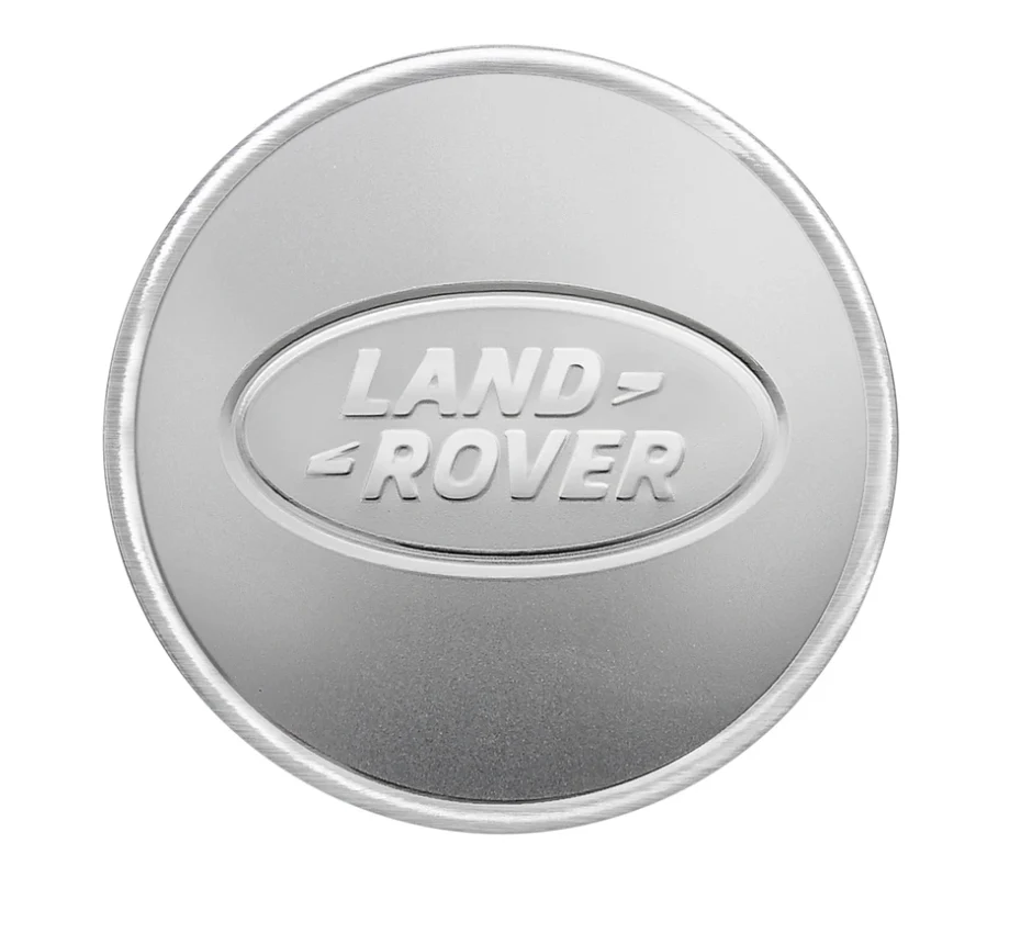 Land Rover Wheel Centre Caps - Silver finish
