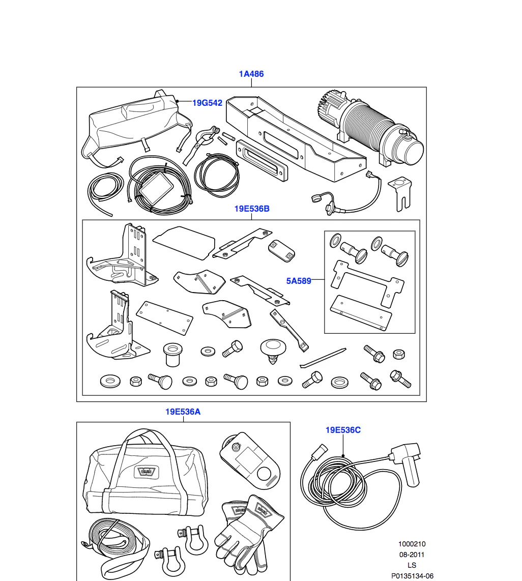 Land Rover Winch Accessory Kit - Image 3