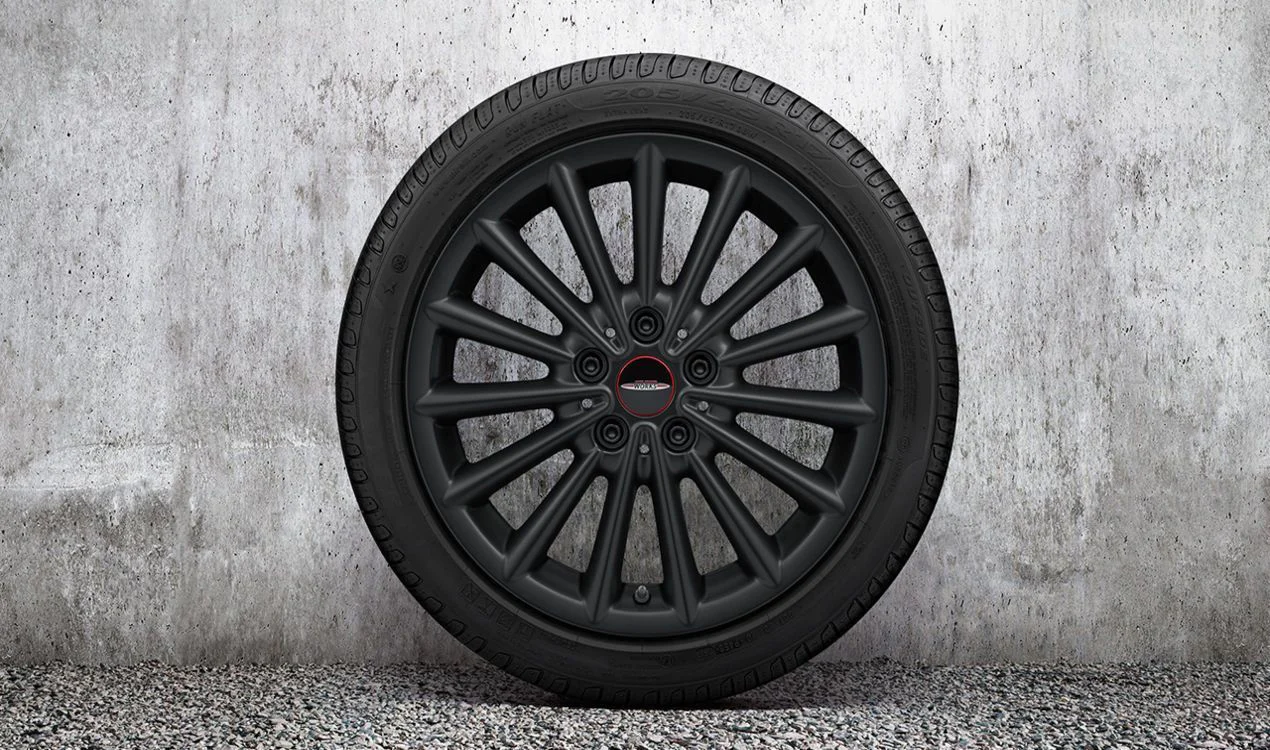 MINI 17" JCW Light Alloy Winter Wheel Multi Spoke Jet Black