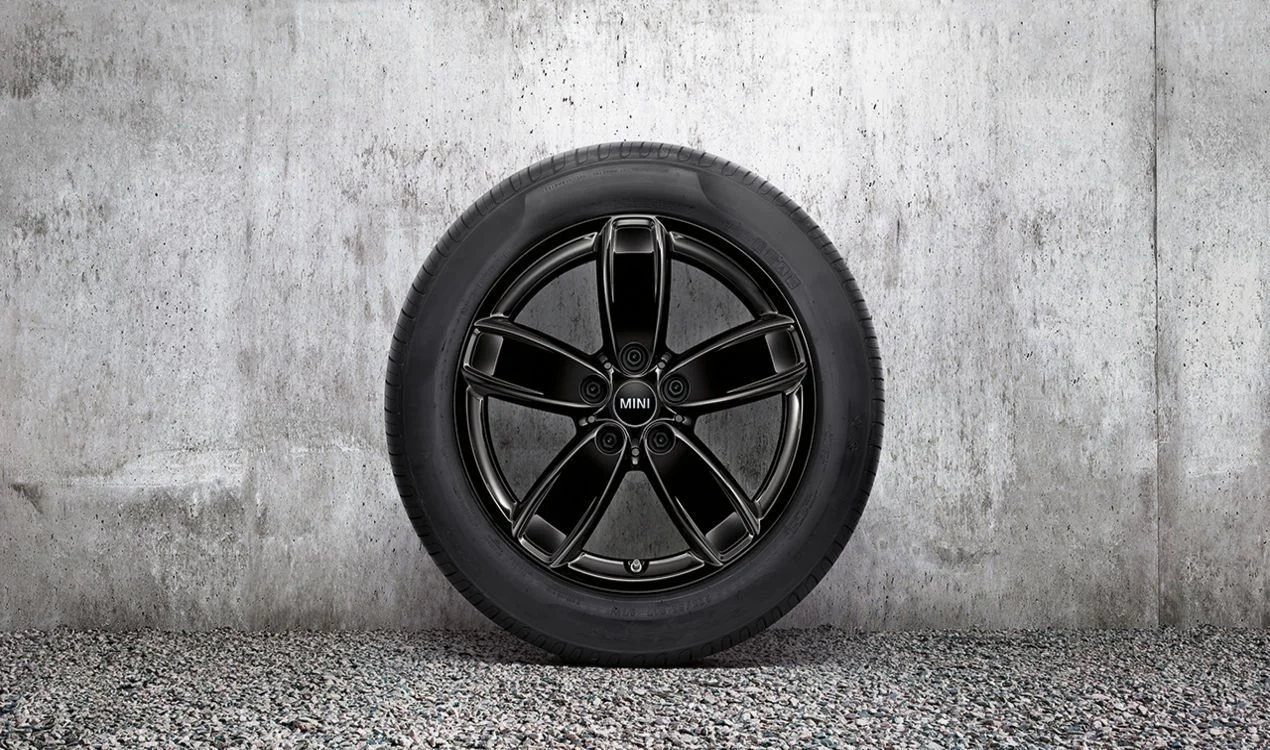 MINI 17" Light Alloy Winter Wheel Channel Spoke Jet Black
