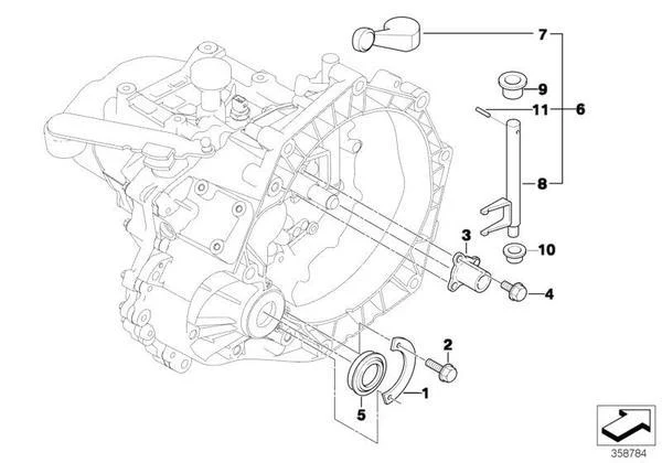 MINI Genuine Clutch Guide Sleeve With Seal - Image 2