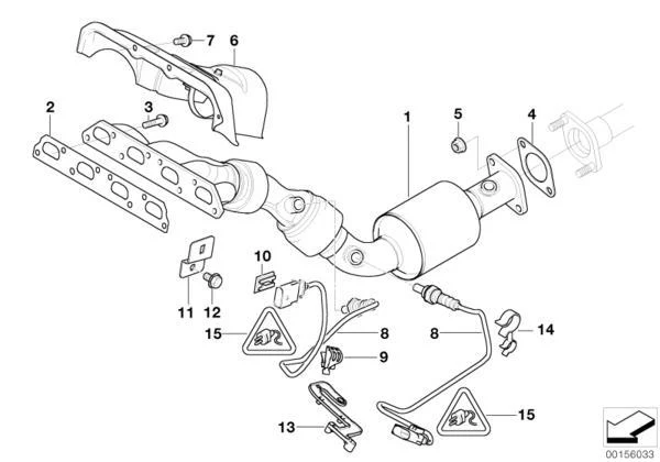 MINI Genuine Engine Intake Air Oxygen Sensor O2 Lambda Probe - Image 2
