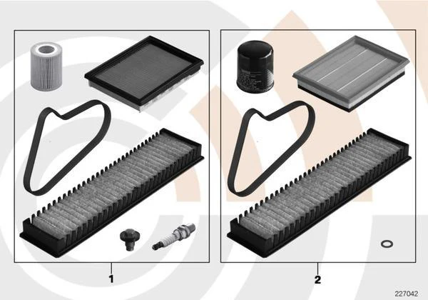 MINI Genuine Engine Maintenance Service Kit For R50 R52 Cabrio - Image 2