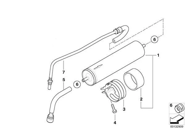 MINI Genuine Fuel Filter Service Replacement For R50 - Image 2