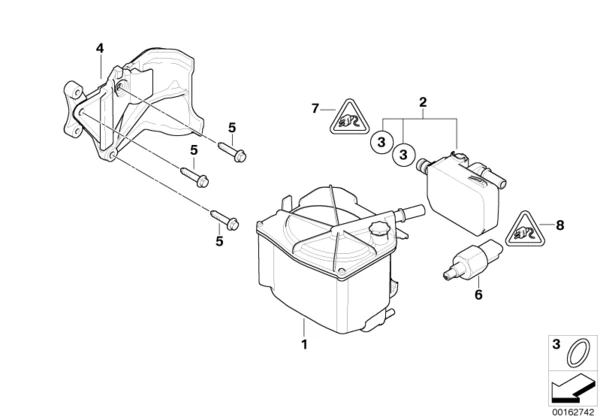 MINI Genuine Fuel Filter Service Replacement For R55 R56 - Image 2