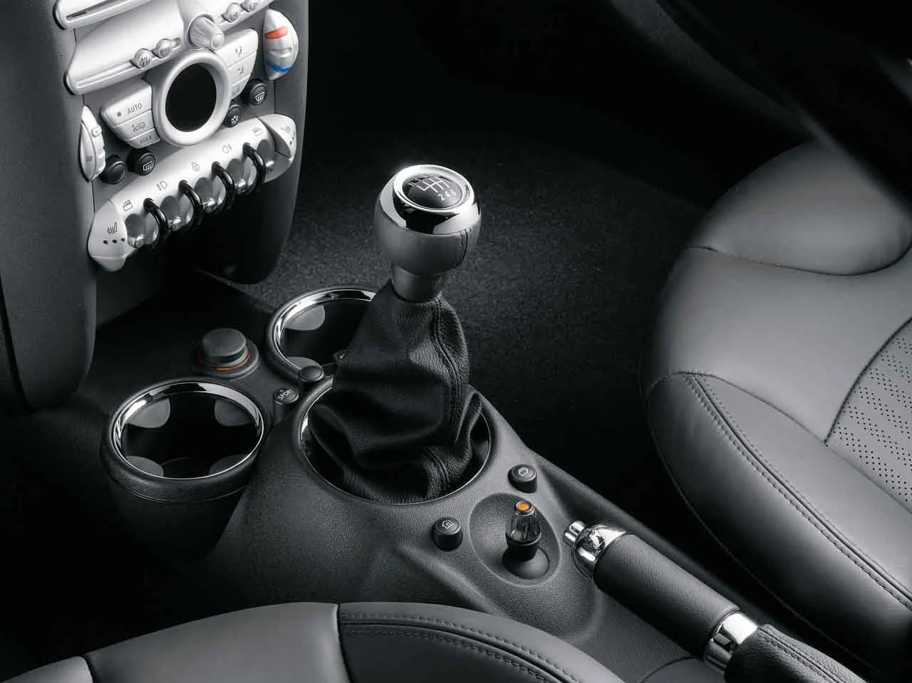MINI Genuine Gear Lever Knob PlasticWith Gaiter 6-Speed