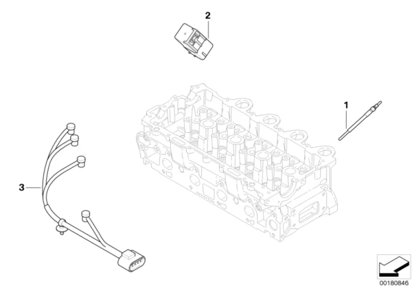 MINI Genuine Glow Plug Element Replacement For R55 R56 - Image 2
