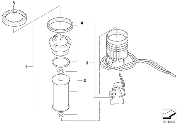 MINI Genuine In Tank Fuel Pump Rubber Seal Gasket - Image 2