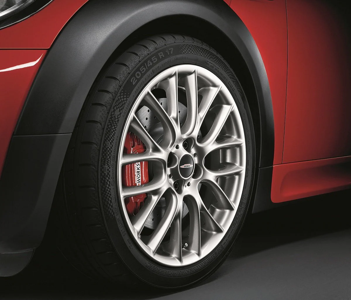 MINI Genuine JCW 17" Alloy Wheel Cross-Spoke Challenge R112 Silver