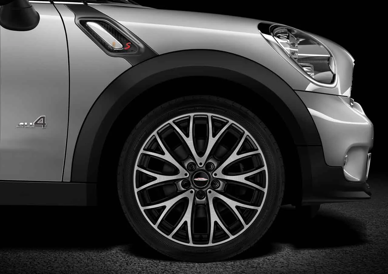MINI Genuine JCW 19" Alloy Wheel Cross-Spoke R134 Burnished Black - Image 2