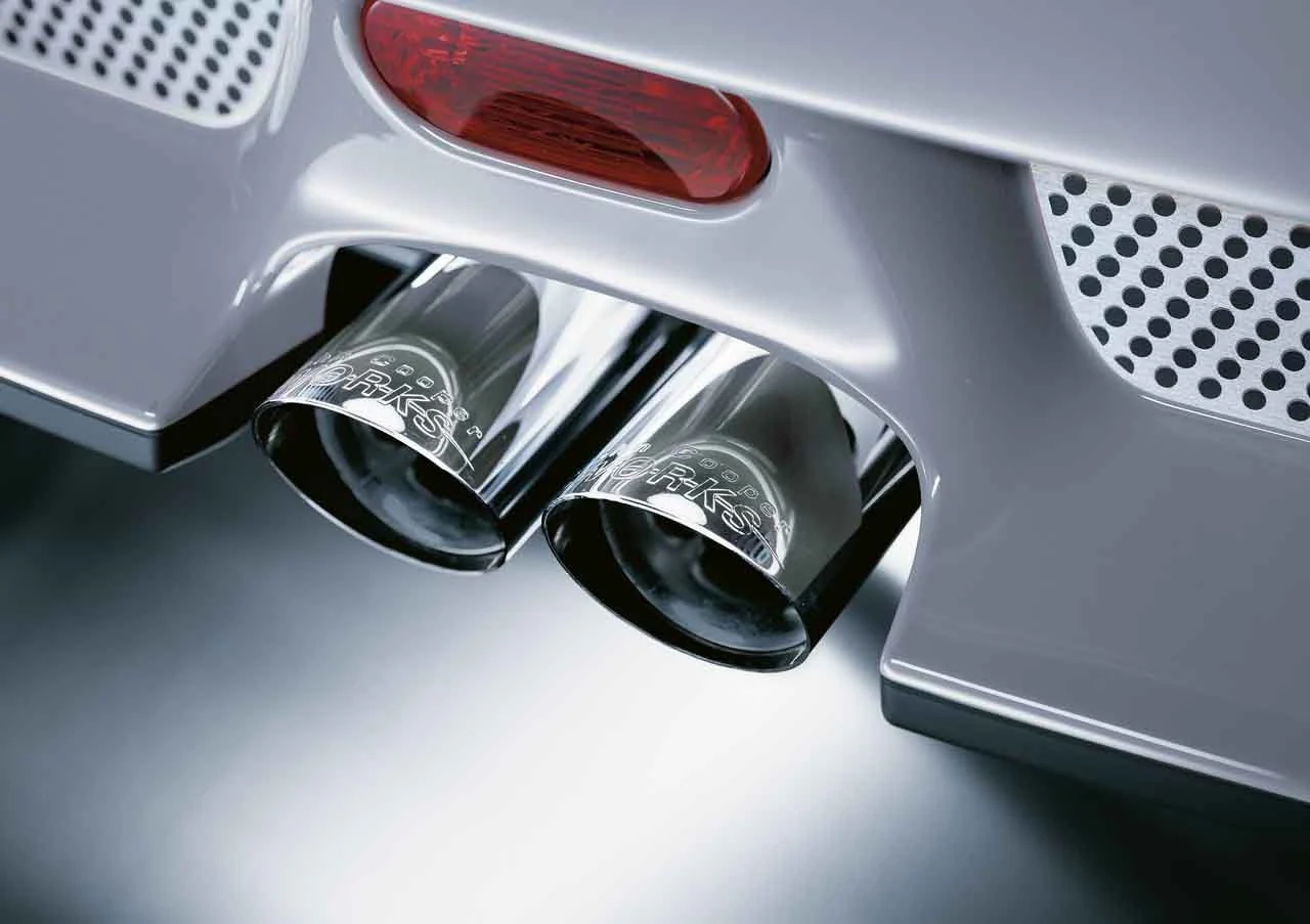 MINI Genuine JCW Exhaust Tailpipe Trim Tip Finisher Chrome