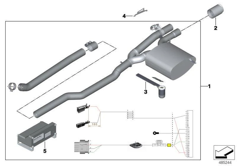 MINI Genuine "JCW Pro" Exhaust Flap System