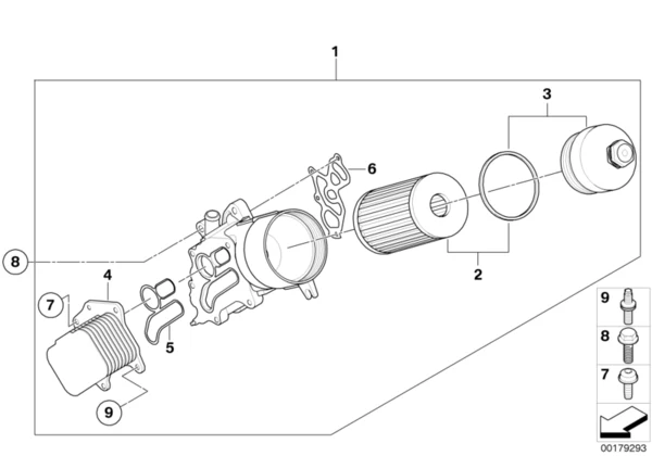 MINI Genuine Set Oil Filter Element Replacement - Image 2
