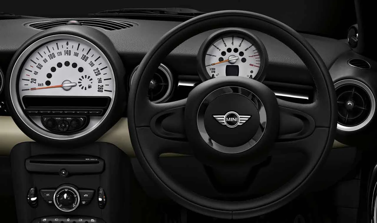MINI Genuine Steering Wheel Spoke Trim Covers Set Black - Image 3