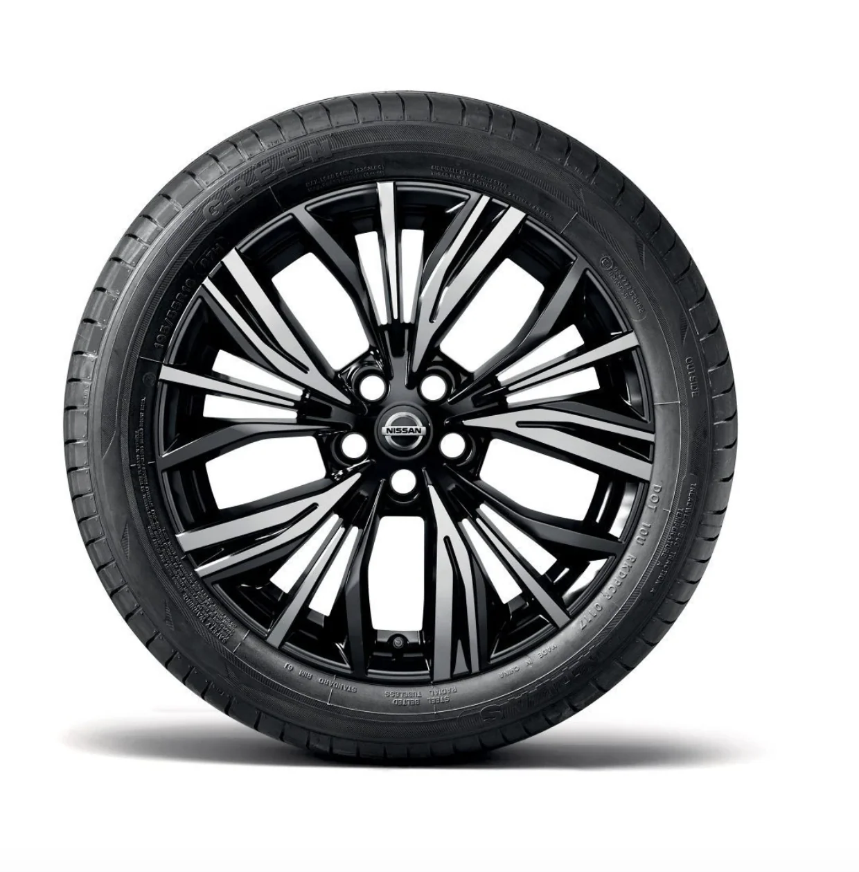 NISSAN JUKE (F16E) ALLOY WHEEL 19" INC. CENTRE CAP, BLACK