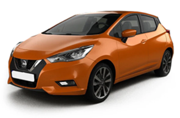 Nissan Reversible Orange Boot Mat - Micra - Image 2