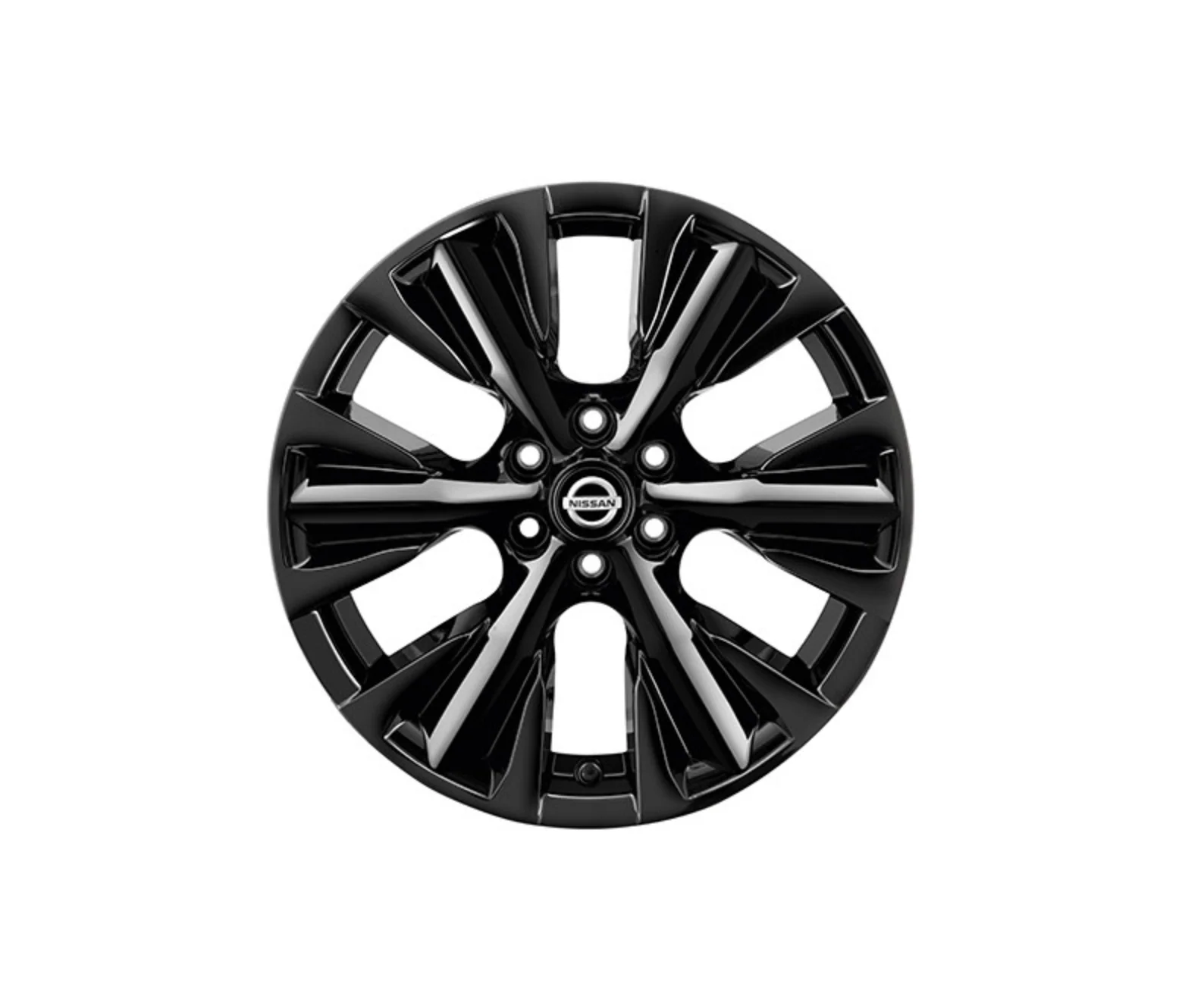 Nissan Alloy Wheel 18" Dimond Cut Black - Navara - Image 2