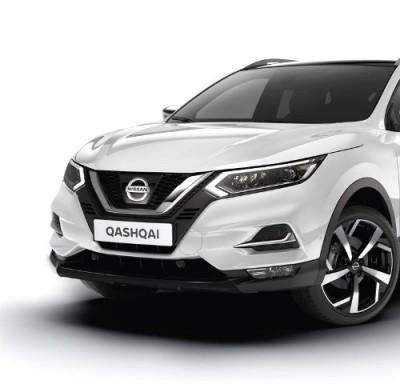 Nissan Front Styling Plate Black - Qashqai - Image 3