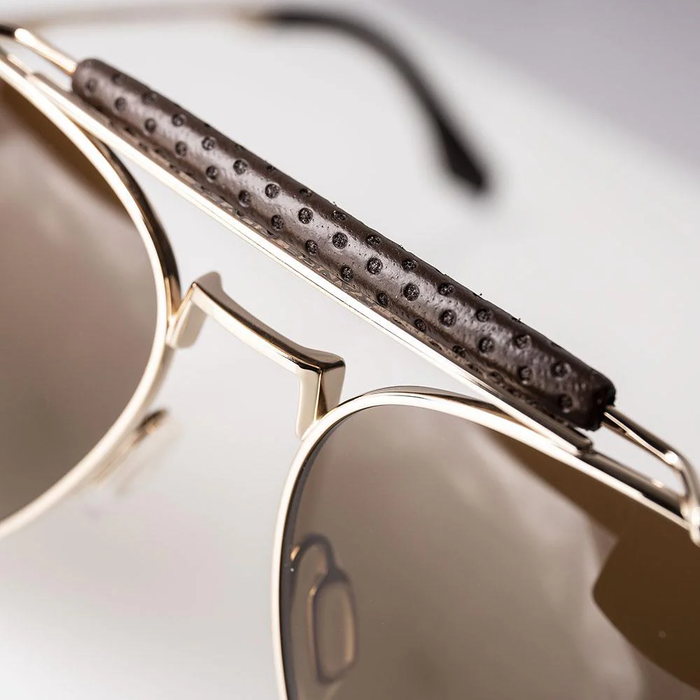 Range Rover Sunglasses - RRS100 Gold - Image 4