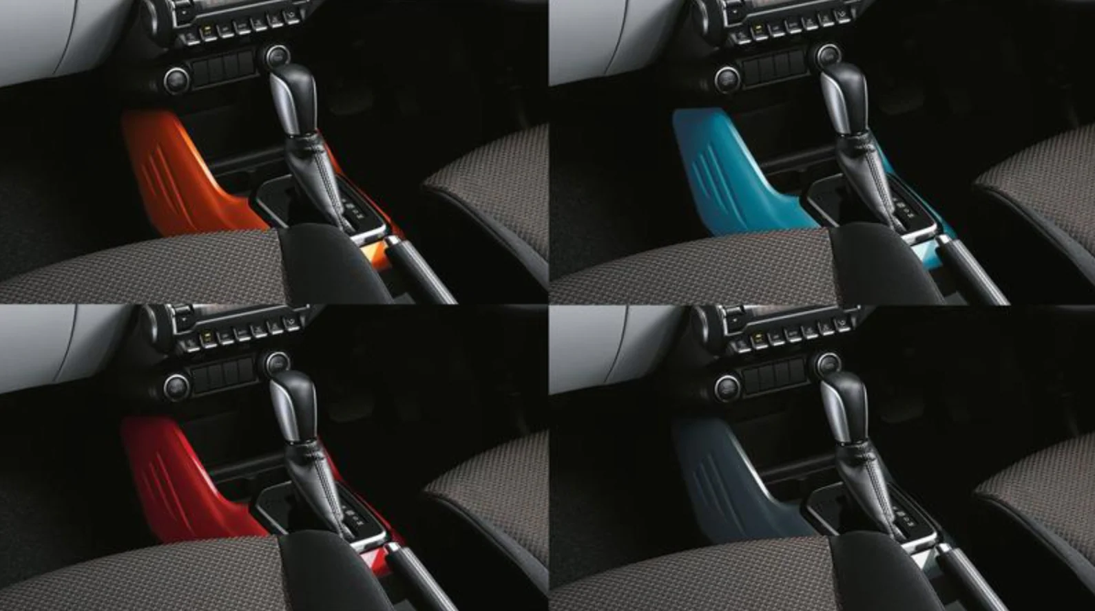 Suzuki Centre Console Trim - Orange