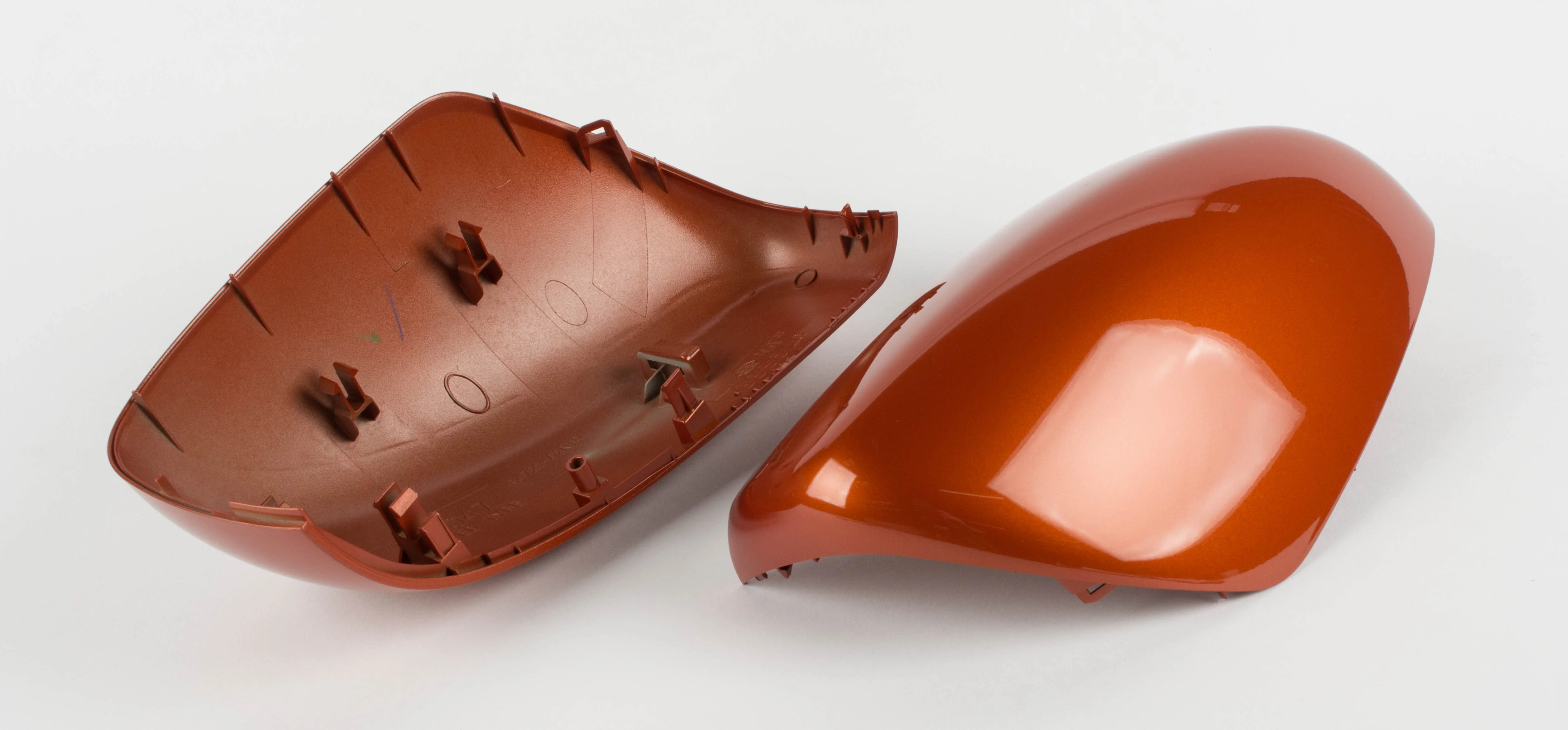 Suzuki Door Mirror Covers (without Turn Signal) - Orange - Image 2
