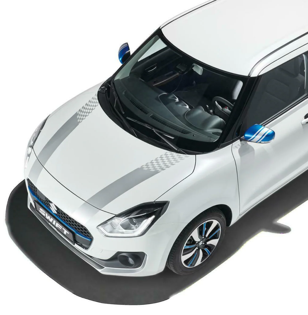Suzuki Full Stripe Set - Silver