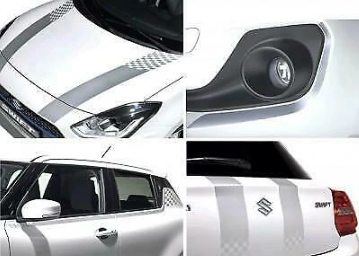 Suzuki Full Stripe Set - Silver - Image 2