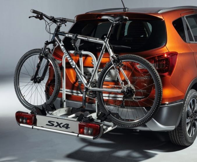 Suzuki Tow-bar Mounted Bicycle Carrier - Image 2