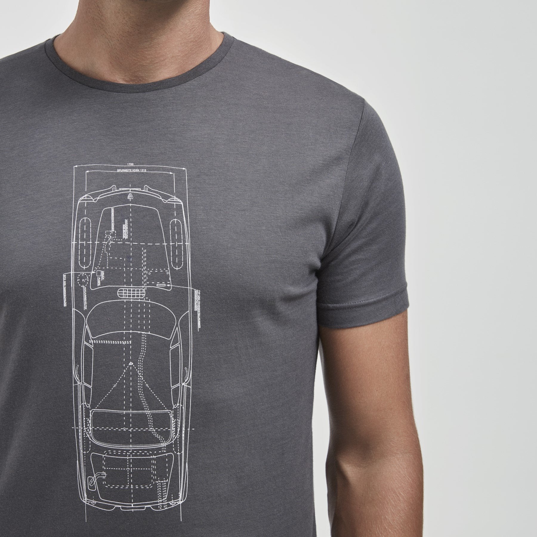 Volvo Grey T-shirt - Image 4