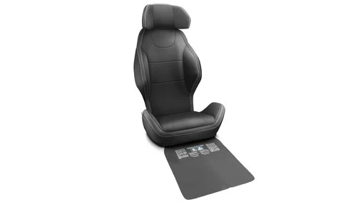 Volvo Child seat, padded upholstery