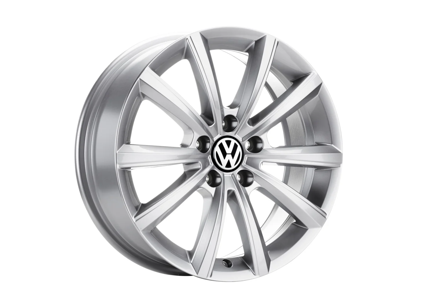 VW 17" Merano Brilliant Silver Alloy Wheel - Tiguan