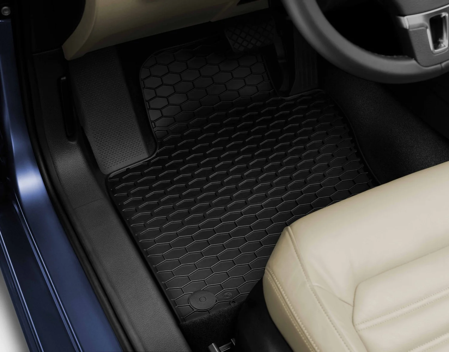 VW Front Rubber Floor Mats - Touareg